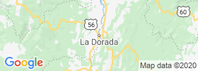 La Dorada map